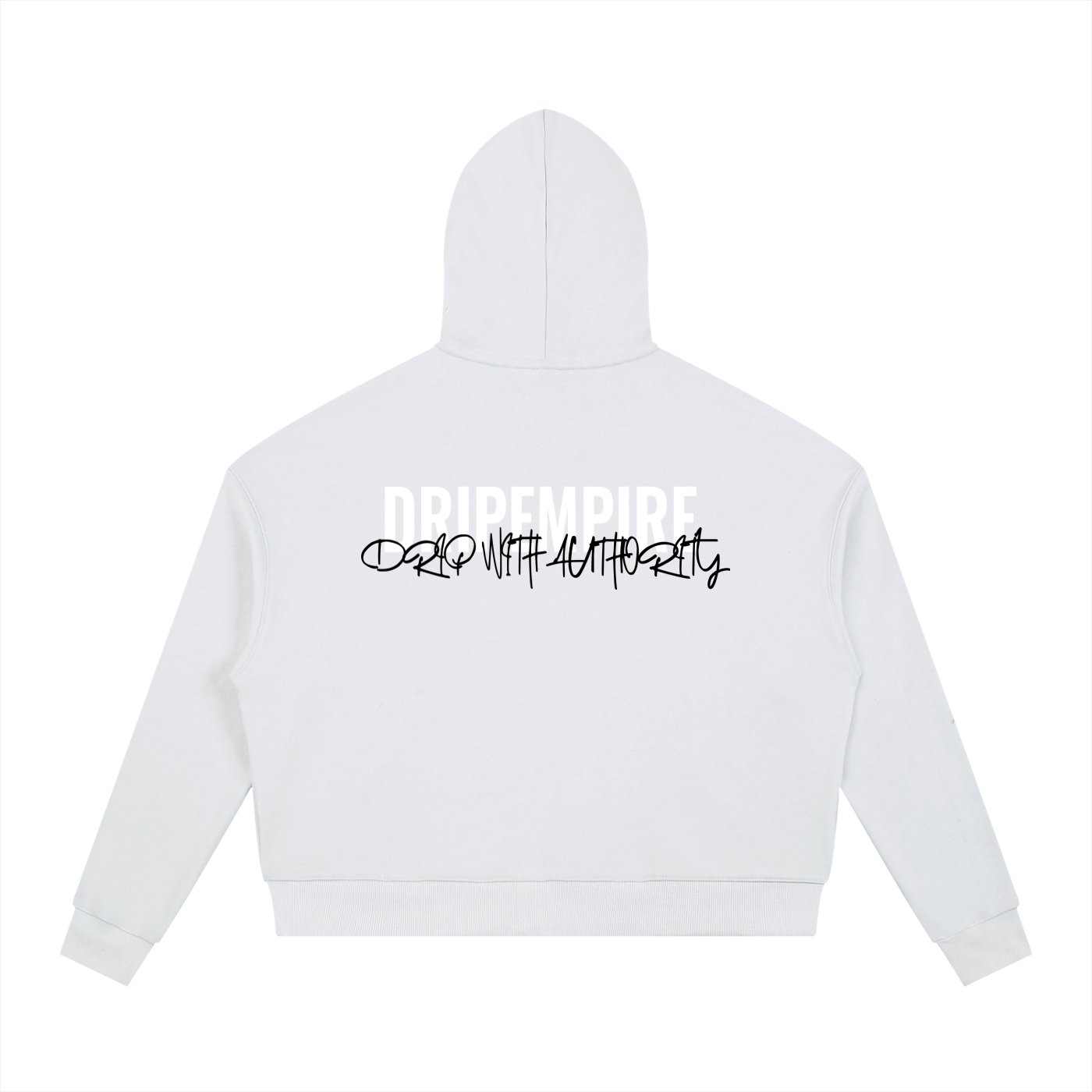 Contrast Drawstring Womans Hoodie