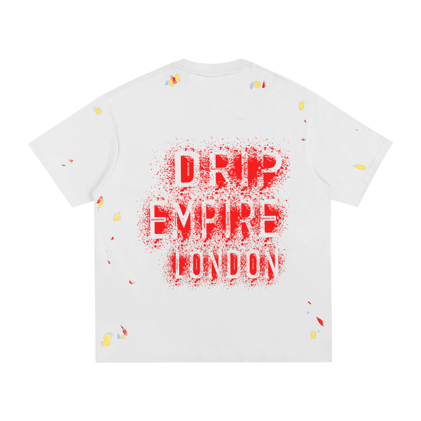 DE Paint Marked T-shirt