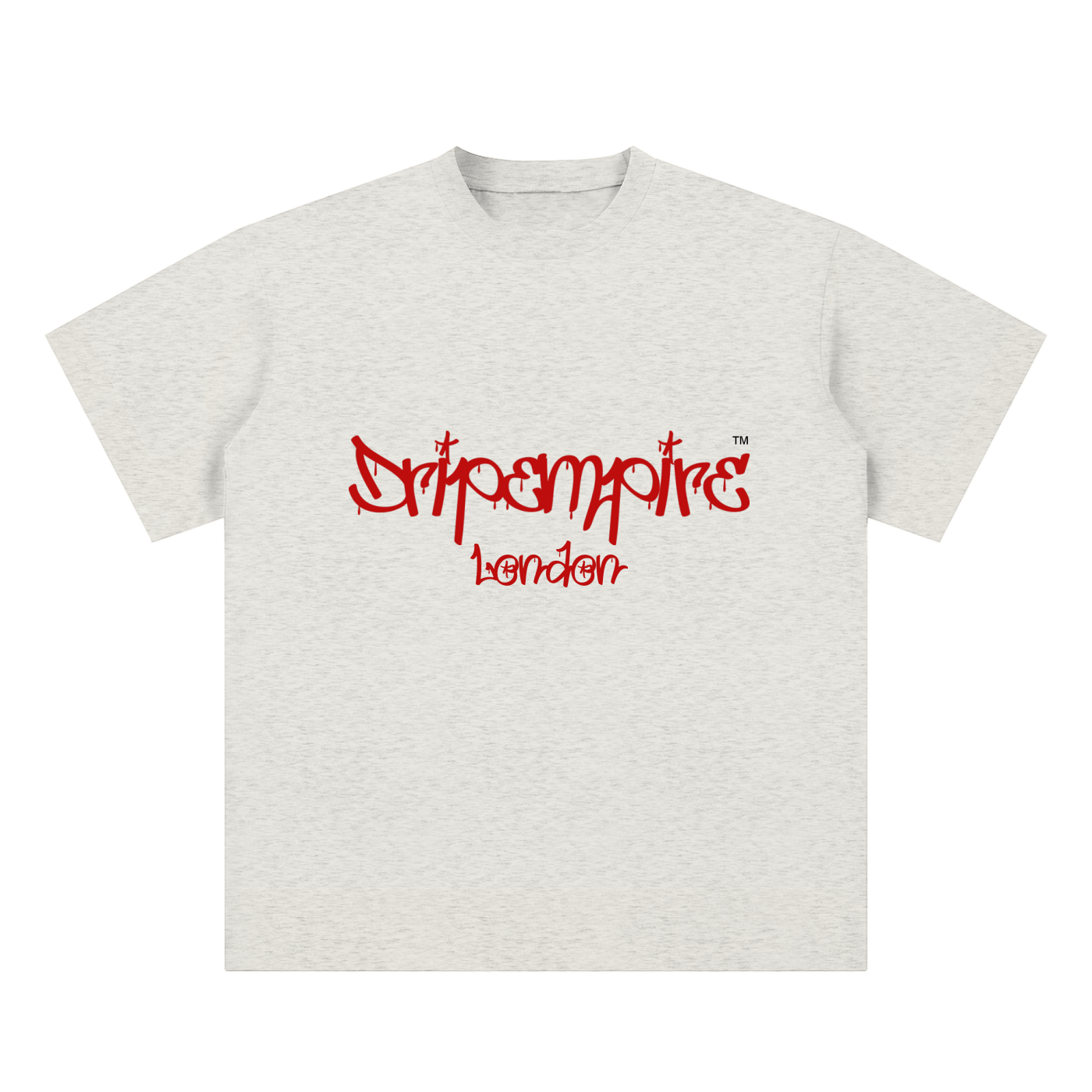 Sueded Mark Cotton T-Shirt